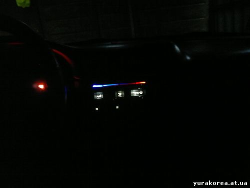 Подсветка блока управления печкой Вектра А Opel Vectra A