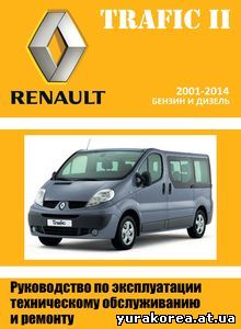 Opel Vivaro, Renault Trafic II, Nissan Primastar Книга руководство по ремонту
